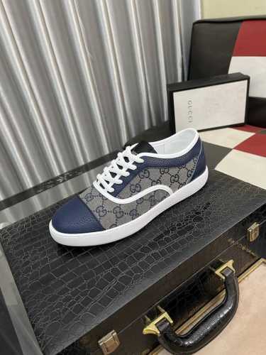 出厂价： GUCCI 古奇男鞋休闲鞋绝对火爆潮男的极致搭配单品！超质感魅力挡不住，主推款，鞋面选用优质牛皮，猪里垫脚， 耐磨橡胶底，高贵典雅！舒适度爆棚想怎么帅