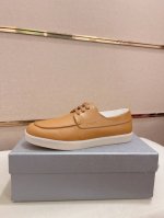 工厂价 高版本 高品质新款PRADA 普拉达 专柜同步上市， 新款男鞋、面料精选高科技滴胶工艺制作而成。内里:全牛皮内里。高端气垫开模防滑橡胶大底，精美线条、简