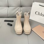 出厂： Chloe 克洛伊2025顶级专柜 最高限定 官网上新 独家首发 克洛伊25Ss 早春雨靴 短靴 克洛伊顶奢 Chloe雨靴 Chole潮鞋 时装周新款