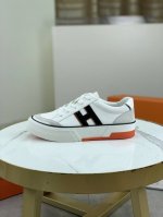 工厂价 顶级版本 原单 Hermes爱马仕Drift Sneaker 春季新款休闲运动鞋 原版购入开发 做货 H家男士经典系列 科技透气面料搭配牛皮 休闲运动鞋