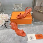 Hermès 爱马仕 最新高跟气质凉鞋 耗时半年时间开发，终于完美复刻出货 H家的高跟鞋是我见过最简约最耐看最有气质的！！！任何风格都能hold住，7cm高度轻