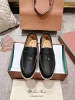 女款 男款 Lp新品发售loro Piana 官网同款针织乐福鞋｜采用 Wish 牛皮面料制作｜缝制鞋面采用独特针织面料制作工艺｜全方位一比一复原专柜工艺流程｜