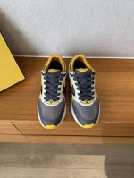 顶级品质P440 fendi Fw25 New Arrival～ f家春夏｜情侣款运动鞋新品 鞋面经典耐看，细节丰富～鞋底加厚设计 增高效果好，搭配指数极高日常