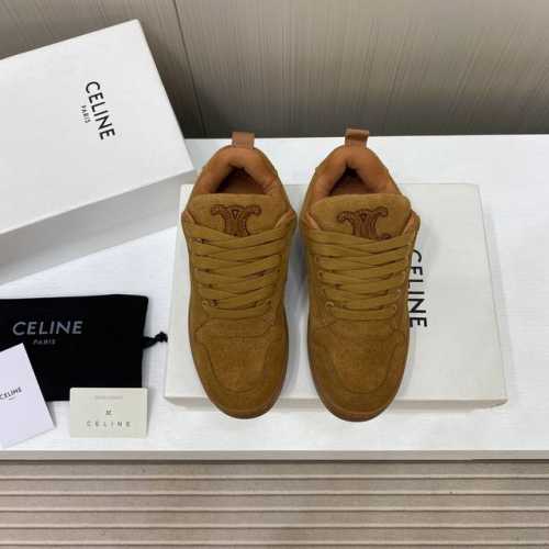 出厂价P 男款+10 Celine赛琳新款小白鞋，刘雯 杨幂 Lisa同款， Celine塞琳 凯旋门拼色德训小白鞋情侣款 充满街头感的一双鞋子，鞋柜里永远都缺
