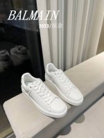 女款 男款 Balmain 巴尔曼 巴尔曼 最新 春夏 经典运动鞋 独家首发 香港、美国、巴黎各大时尚博主及明星同款。 男女同款休闲鞋 。 海外订购原版，1:1