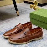 工厂价 古驰 GUCCI 官网男士商务正装皮鞋更新香港专柜同步新款完全一比一复刻出货专柜品质零差距0外均采用进口高丝光牛反毛，配原版五金扣水染皮内里制作，4色可