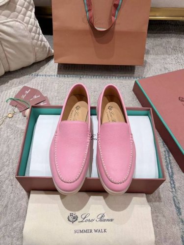 女款 男款 Lp新品发售loro Piana 官网同款针织乐福鞋｜采用 Wish 牛皮面料制作｜缝制鞋面采用独特针织面料制作工艺｜全方位一比一复原专柜工艺流程｜