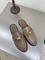 BOTTEGA VENET*女士Astaire乐福拖鞋 原版一比一做法 一致结绳五金卡其色 当今流行的又一趋势 天花板啦最全色百搭 精致平底 包裹面料 同色跟皮