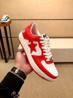 工厂价 BAPE x 猿人头 跨界联名系列限量发布] #极具特色的迷彩元素皮料，这次是金典的联名 面料：牛皮内里：羊皮垫脚：羊皮大底：橡胶成型底码数:38~44