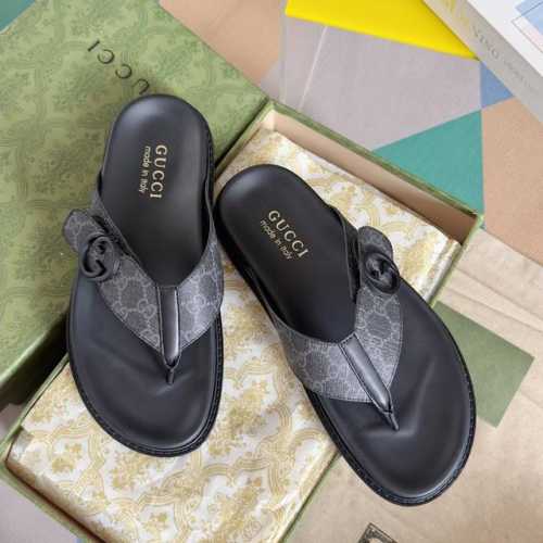 G家 P: Size:38-45 2024Gucci 古奇 夏季新款 双G 老花 夹脚 一字拖 交叉凉鞋 厚底 拖鞋 沙滩鞋原版购入开发 做货 G家2024夏季