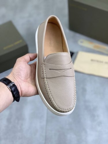 工厂P价P 顶级高端版本 代购品质 原版开发 Bottega Veneta2025Ss新品爆款夏季男士豆豆鞋。Bv新款男款商务乐福鞋鞋抢手大爆款，Ins&小红书