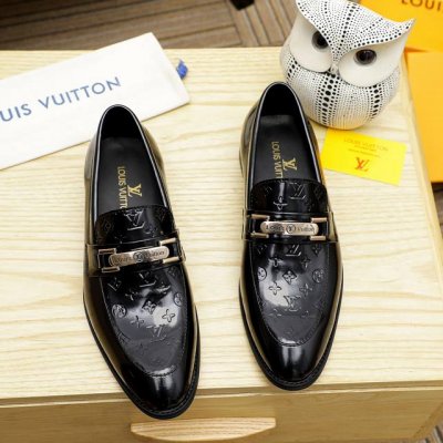 LOUIS VUITTON 里 路易威登 新款男士休闲商务皮鞋官网原版复制，鞋面采用进口官网1:1材料制作意大利牛皮面，水染内里绝非一般的工艺制造，大厂工艺流程