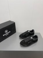 出厂Balmain 巴尔曼2025新品 轻薄德训鞋质感细腻柔软，单层皮鞋面结合薄底，上脚裸感！男码39-44Dd