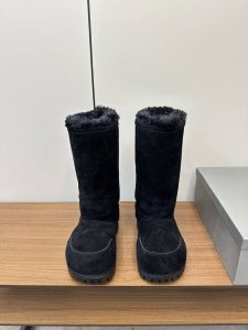 高靴 男码+20 Balenciaga巴黎世家滑雪系列 Skiwear最新款阿拉斯加雪地靴 正品rmb9600购入开发 完美复刻 设计师推出探索时尚界对于原创与