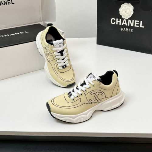 最新款 顶级品质！海外版！香奈儿 Chanel 25Sshuo阔型老爹鞋系列运动鞋 各大博主社交日推款 认准我家细节实拍 这季新款简直闭眼入，上脚狂好看，率性的