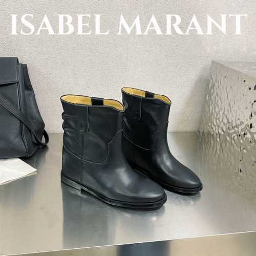 出厂价皮面 绒面 Isabel Marant 伊莎贝尔 满满家族风格的一款经典女款内增高短靴标准的欧美风格代表 一个用极简风格来陈述一对靴子的牌子必不可少的一款
