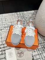 男+10 #顶级版本 情侣款 Hermes 爱马仕 24 Fe New Arrival~ 秋冬新款 Bouncing 情侣运动 休闲鞋 爱马仕最舒服的鞋，没有之