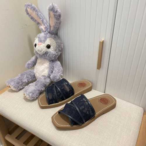 出厂价： Chloe 克洛伊专柜 夏季新款 最高限定专柜上新 购入欧洲原版开发 克洛伊交叉拖 原版开模 代购版本 定制交叉编织面料 人工固特异手法穿线 进口羊皮