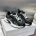Dior 迪奥 春夏走秀新款 Vibe标志性时尚摩登运动老爹鞋 Cd字母logo Oblique印花图案系带拼色厚底跑鞋 明星同款果冻色休闲女鞋 市面顶级高端版