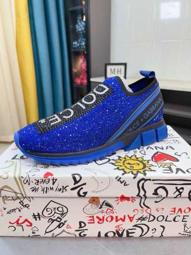 出厂价 新款dolce＆Gabbana Dg重工系列，新款休闲时尚鞋版型简洁大气，时尚专属时尚又大方 原版鞋面烫钻+手绘工艺，舒适的透气内里 精致奢华，超a级别