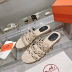 Hermes 春夏新款 太古汇购入版原开发 原版工细艺节 原版私模猪鼻子模具 亲自测试不易断，非市面通货可比 重量+脚感 方面的真跟zp一摸一样 鞋面订进制口面
