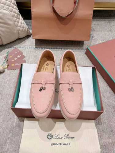 女款 男款 Lp新品发售loro Piana 官网同款针织乐福鞋｜采用 Wish 牛皮面料制作｜缝制鞋面采用独特针织面料制作工艺｜全方位一比一复原专柜工艺流程｜