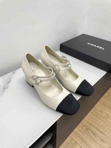 顶级版本 高跟款 Chane* ｜小香24Ss新品玛丽珍鞋 双带单鞋 今年的款是怎么回事 都太美了吧 这个春夏注定不平凡 自带精致与气质 就很有当代的复古那味儿
