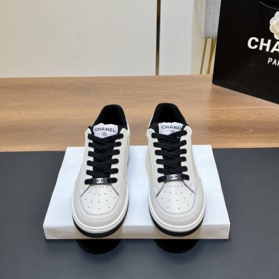 顶级版本 压印Logo Chanel香奈儿经典熊猫小白鞋休闲运动鞋 滑板鞋 C家 专柜又一超级大爆款，网红博主小姐姐们的挚爱，社交平台的各种夸赞，人气超高质感透
