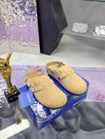 工厂价： Birkenstock London 勃肯 升级全软木颗粒脚床 轻松拿捏松弛感的秘籍 勃肯鞋舒适自在四季可穿风格百搭高级中性风“丑萌丑萌”博肯全鞋 皮