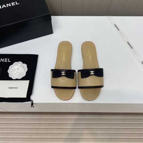 出厂价 Chanel 香奈儿 24Ss 蝴蝶结拖鞋 自留款，真皮底，蝴蝶结的点缀，上脚美到爆，简简单单，夏天必须要有的小凉鞋 对版开发，随便暴走不磨脚，称霸整个