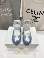 高版本出厂 网面 Chloe 克洛伊 New Arrival～蔻依25Ss全新kick小白鞋系列休闲跑步鞋运动鞋 设计理念源于拳击靴和芭蕾舞鞋的结合， 拳击和芭