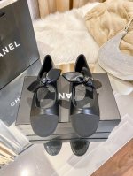 橙子出厂价 CHANEL 香奈儿春夏新款 蝴蝶结玛丽珍鞋 浅口平底单鞋 芭蕾舞鞋 码数：35-40