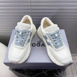 男款10 Hogan H669 复古运动系列；情侣款老爹鞋，跑鞋，网球鞋，运动鞋 运动，时尚，轻便，透气，当季官宣推荐款，网红播主也在穿它，小红书种草款老爹鞋拼