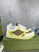 情侣款，全网首发 Gucci小白鞋，代购版原版复刻一比一开模ip轻料底！鞋面小牛皮，内里水染羊皮，垫脚牛皮全套包装 最高版本 码数:女35-41 女41定做，男