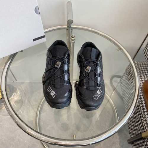 Salomon X Mm624新款联名款厚底登山鞋情侣款运动拖鞋 顶级品质 马吉拉与萨洛蒙的碰撞登山♀也要时尚起来对版牛反绒透气网面料，透气网内里，私模tpu大