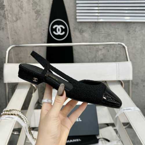Chanel 出厂价 香奈儿平底全系列全明星都喜欢的时尚经典凉鞋 面料 ［］混种羊皮 内里 ［］丝绸绵羊里 鞋垫 ［］丝绸绵羊 鞋底［］意大利进口真皮大底 包装