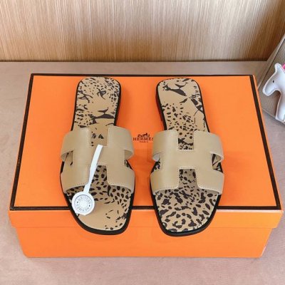 3D打印出厂价P Hermes 爱马仕H拖鞋Oran凉鞋系列 时尚又百搭 超级舒服 每个细节都做到极致 原版丝绒面料 原版1:1独家私模鞋面 原版真皮沿条大底