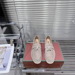男+10 #情侣 代购级 Loro Piana 乐悠翩雅 25 升级版本 英伦流苏 情侣 平底 乐福鞋 原来这就是传说走两万步都不会累脚的乐福鞋这双乐福鞋把颜值