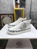 Versace-范思哲 官网同步 专柜品质 时尚简约经典款 进口原版牛皮面料 真皮内里 原版大底 尺码 Size :38-44 45定做不退换 Hf
