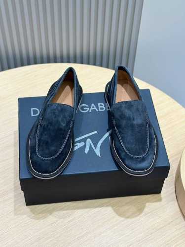 工厂价 Dolce&Gabban绒面莫卡辛鞋 全新 New Florio 系列软质绒面革莫卡辛鞋，风格经典时尚，进口牛皮，牛皮内里，小牛皮鞋垫，徽标橡胶大底 S