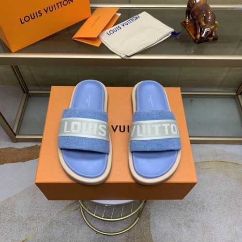 高品质lv专柜同步新款 牌奢品男士拖鞋，休闲宽松舒适型 头层牛皮压花纹上图片必爆款 码数38-45 大量现货