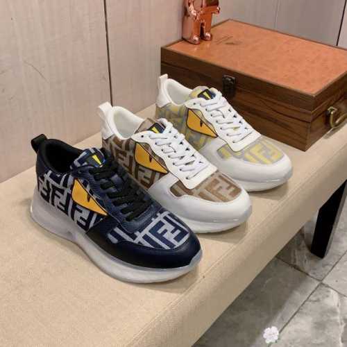新款: 厂价: 芬迪fendi* 最新爆款休闲鞋，顶端品牌奢侈～代购，顶级～质量。鞋面選用进口透气牛皮搭配材质透气羊皮垫脚 精细做工。原版个性时尚柔软橡膠耐磨防