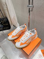 顶级版本 男10Hermes 爱马仕休闲鞋情侣款H家 四季新品运动鞋H家 heros 运动鞋新品简约鞋面牛皮牛筋面，轻盈舒适透气！运动感十足！顶级精品size