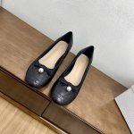 Dior 迪奥 24 2024 早春新品 顶级版本 专柜主打新款 圆头藤格纹珍珠芭蕾粗跟鞋硬货上新 代购级别！高级感十足！国内外博主刷爆的一款，复古又时髦 上脚