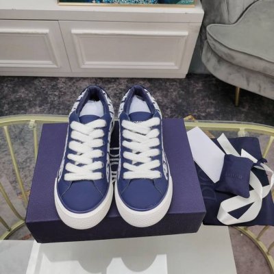 Dior新款来啦最新款抢先卖 Dior 和 Tears 联名休闲情侣板鞋女款 电绣+10 男款 电绣+10 Dior X Tears B33联名款板鞋网球鞋，时