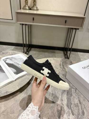 高版本360 Celine思琳赛琳Celine Runner Cr-03运动鞋鞋舌和鞋后帮饰有Celine标志运动鞋侧面凹印Cr-03字样 鞋后帮和侧面压印Ce