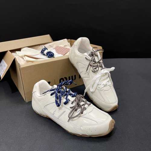 顶级版本 24Ss早春miu X New Balance 联名走秀款！ 超级无敌大热门，非常好搭配！洋气到不行，时髦精必备单品！ 爆拆原版一比一复刻，还原30多