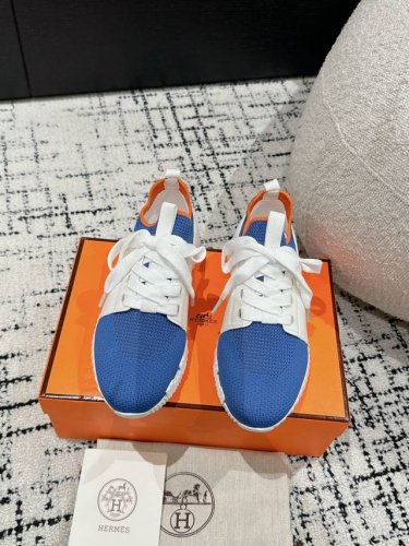 男+10 #顶级版本 情侣款 Hermes 爱马仕 24 Fe New Arrival~ 秋冬新款 Bouncing 情侣运动 休闲鞋 爱马仕最舒服的鞋，没有之