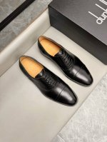 英国品牌dunhill 登喜路男士经典商务皮鞋，进口原版小牛皮，牛皮内里，真皮大底，牛皮内里让鞋子穿在脚上时尚又舒适。码数：39-44 38、45、46定做 1