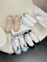 Chloe 克洛伊 蔻依 25春夏新款 德训鞋 面料：进口牛皮 进口环保麂皮 原版开模纱网 大底：Tpu大底 超轻耐磨绒组合，Size：#35-41 41订做不